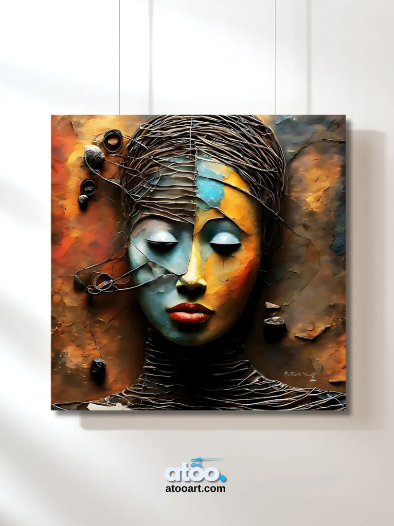 Be Free to Yourself | Before Awakening | Canvas Painting product image (2)