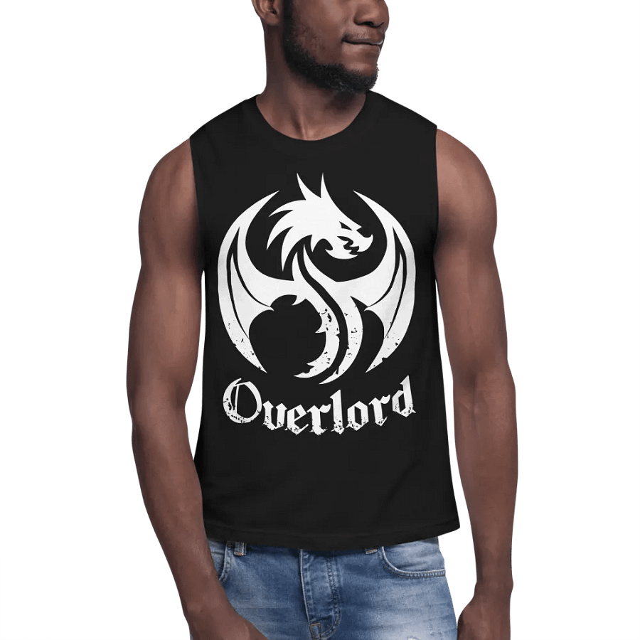 Overlord Muscle Tank (White) product image (6)
