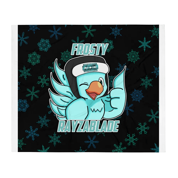 FrostyRayzaBird Throw Blanket product image (2)