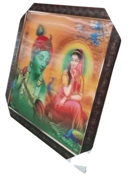New Product Radha Krishna 3d Photo Frame product image (4)
