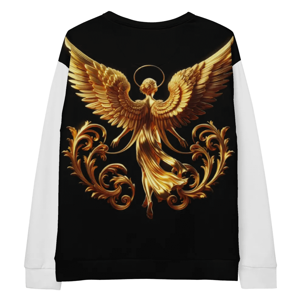 A Golden Angel and Cross - Unisex Sweatshirt #2 product image (11)