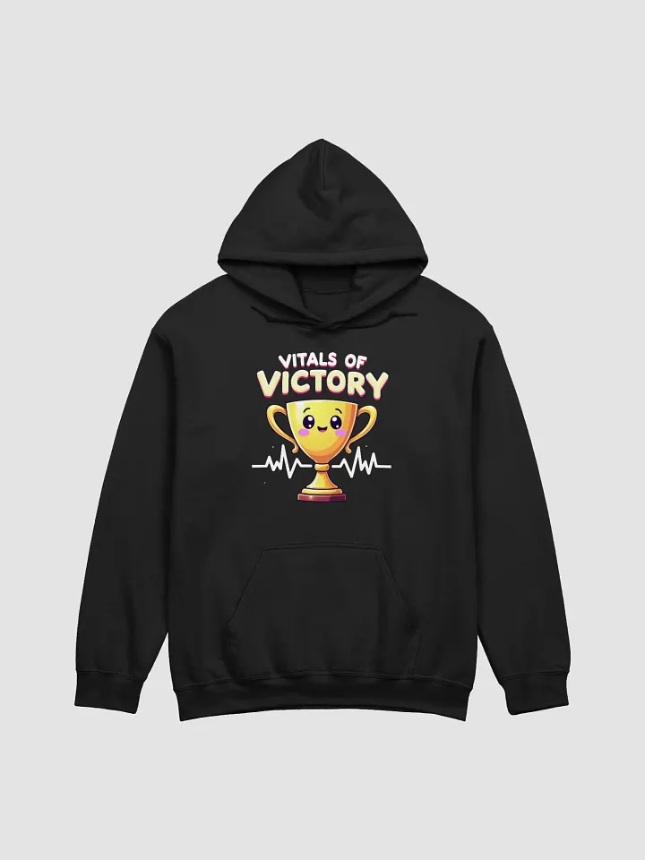 heartbeat trophy, Kawaii Vital Victory Trophy Hoodie product image (3)