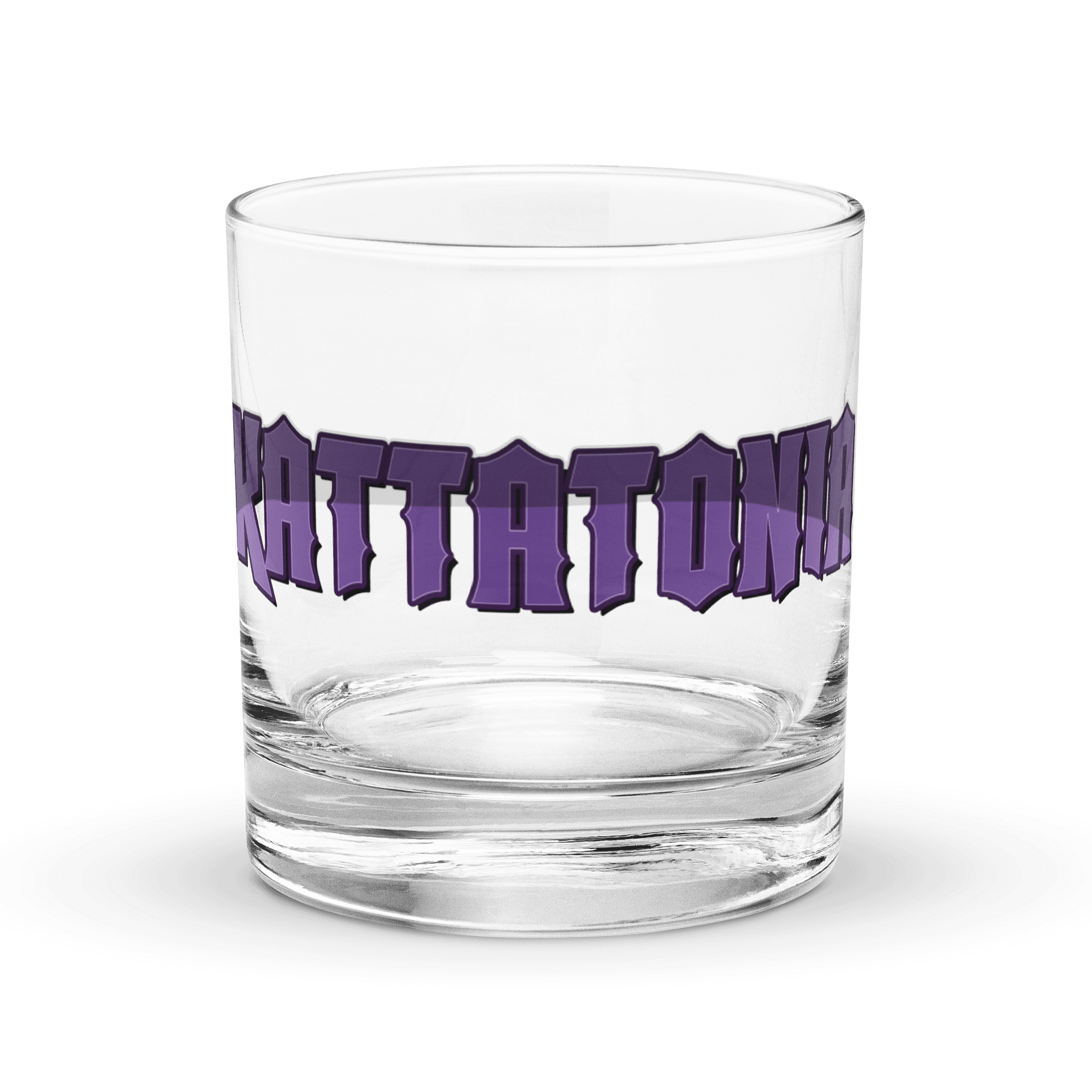 Kattatonia Name Rocks Glass product image (1)