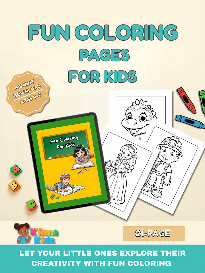 Fun Coloring For Kids product image (1)