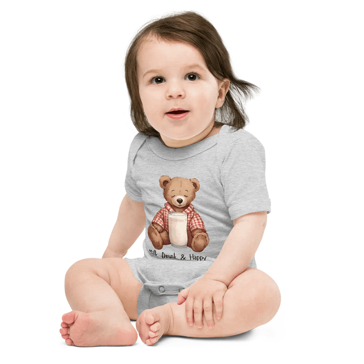 Cozy Teddy Baby Onesie product image (29)