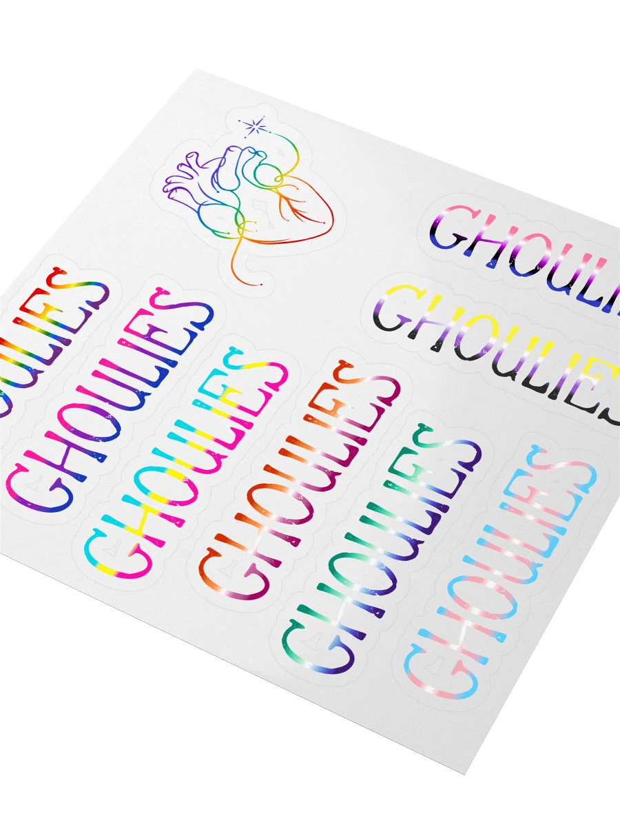 Pride Sticker Sheet- Flags product image (3)