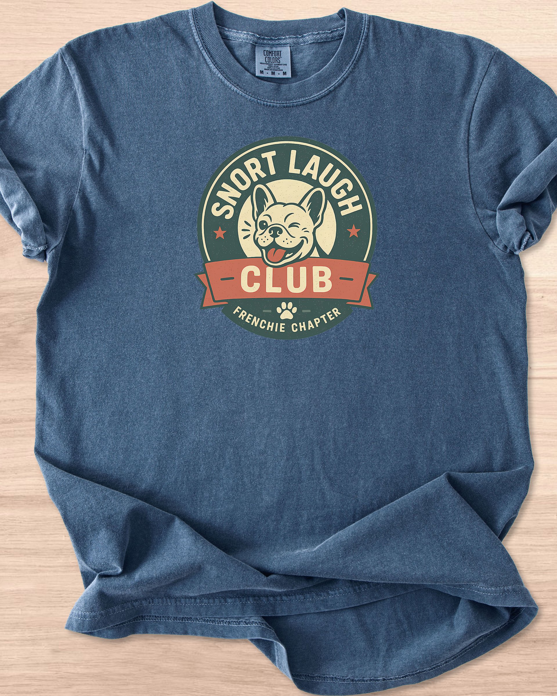 Snort Laugh Club (Frenchie) Tee product image (43)