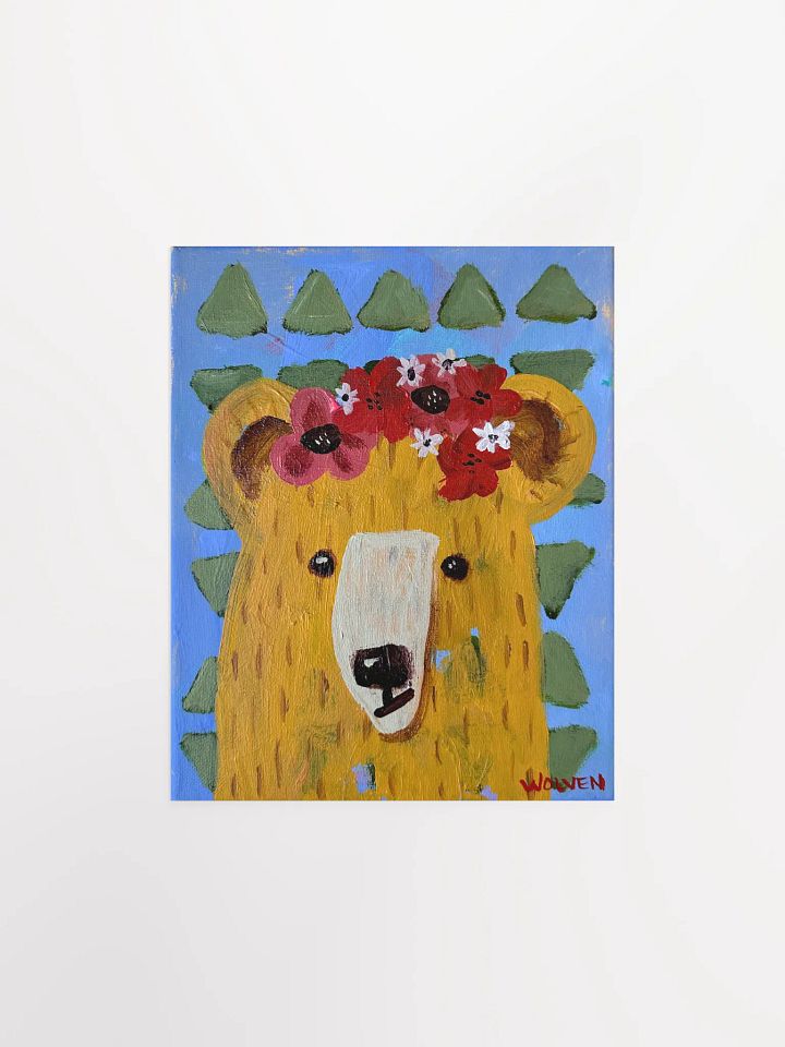 Custom Print: Frolic – The Bear of Playfulness product image (1)