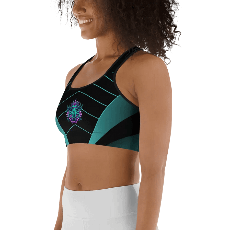 Cthulhu Royalty Athletic Bra product image (4)
