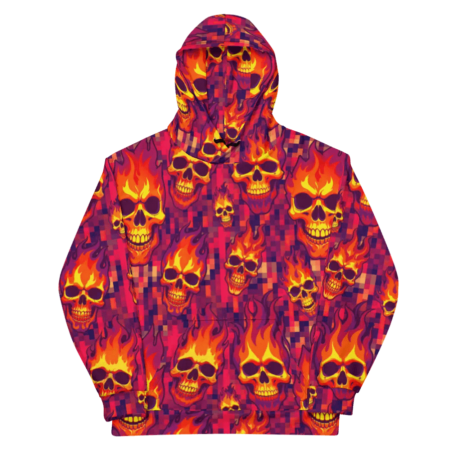 Neon Pixel Inferno Skulls (Primal) product image (11)
