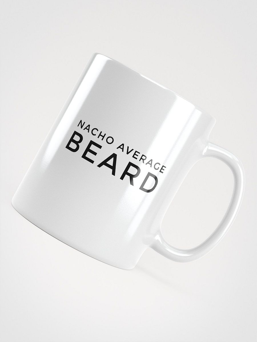 Nacho Average Beard White Ceramic Mug product image (4)