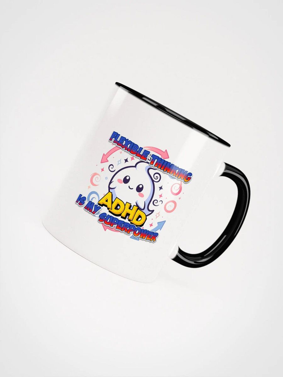 ADHD Flexible Thinking Ceramic Mug with Color Inside product image (51)