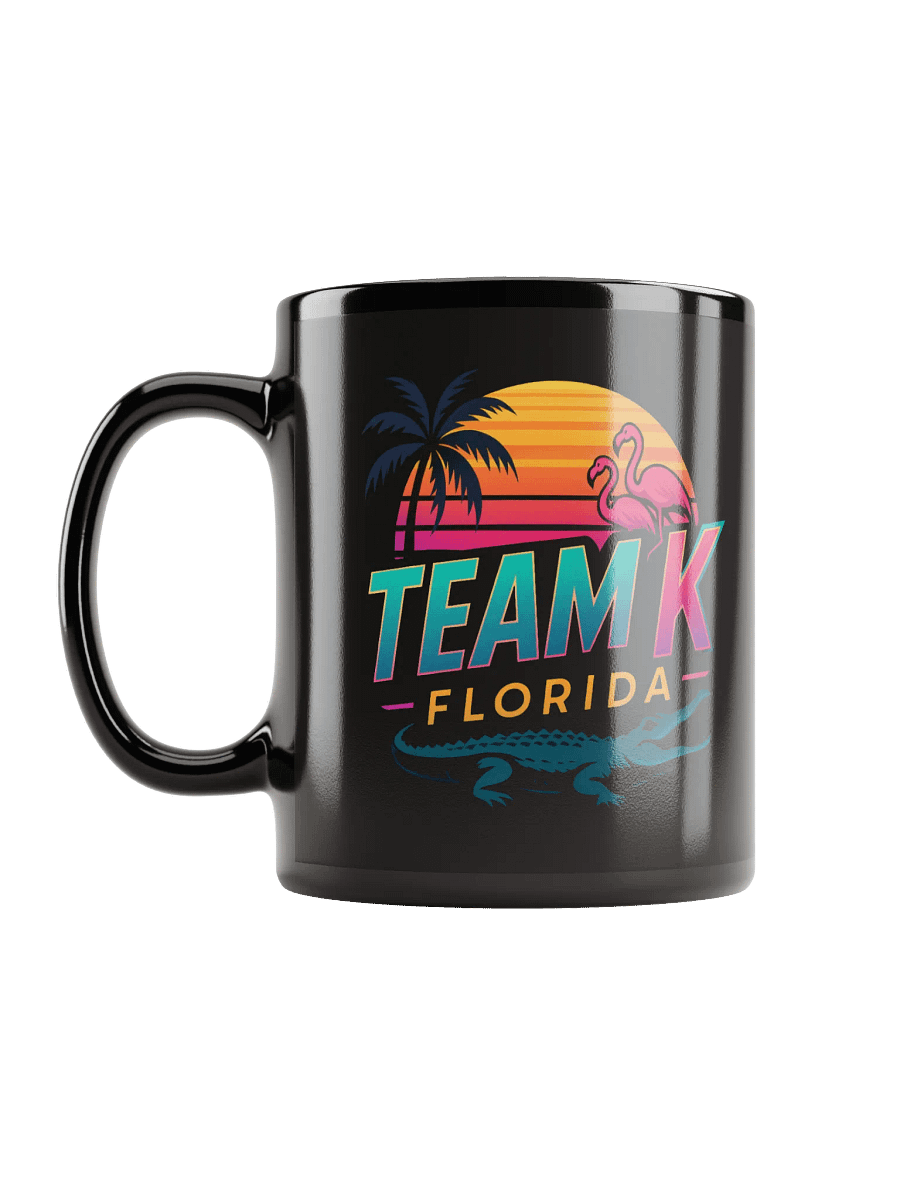 Team K Florida Black Mug product image (6)