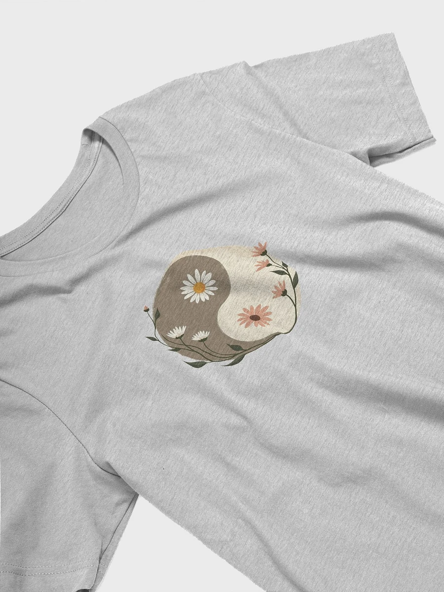 Floral Yin-Yang Harmony T-Shirt product image (3)