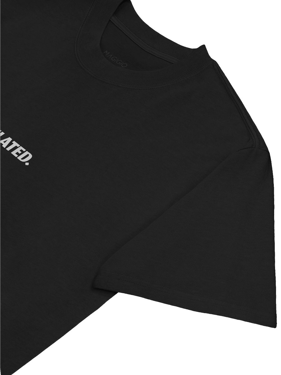 Magigio Death of Chance “Calculated” Oversized Faded Tee (White) product image (5)