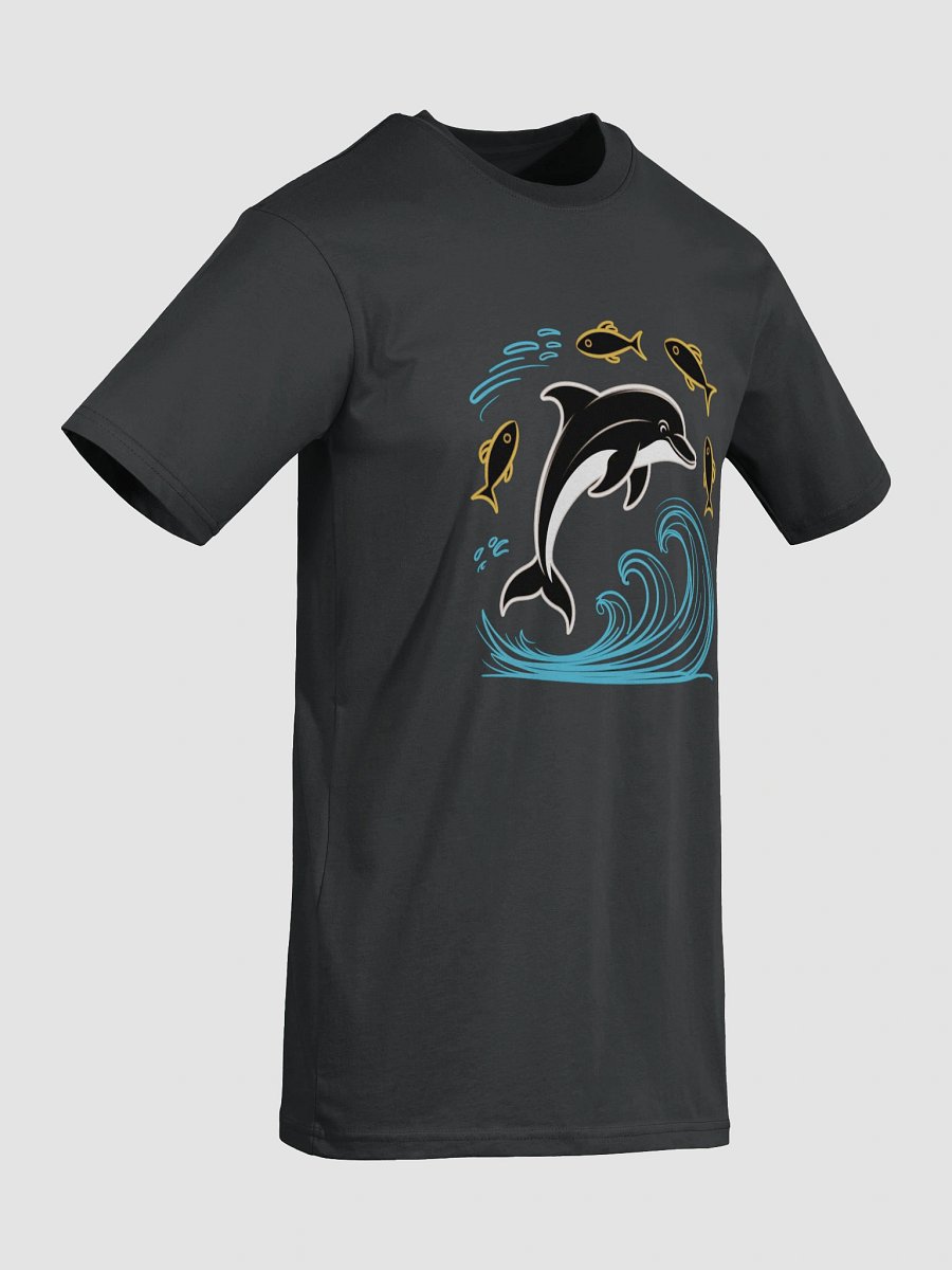 Jumping Dolphin Waves Men's Tee product image (26)