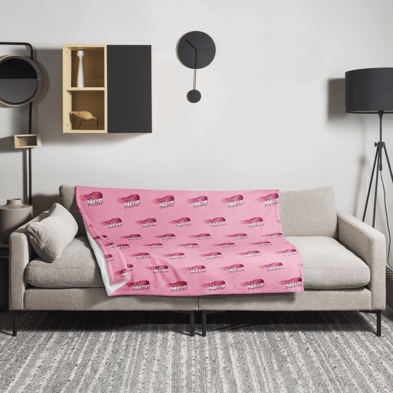 MSLA Pink - Throw Blanket product image (3)