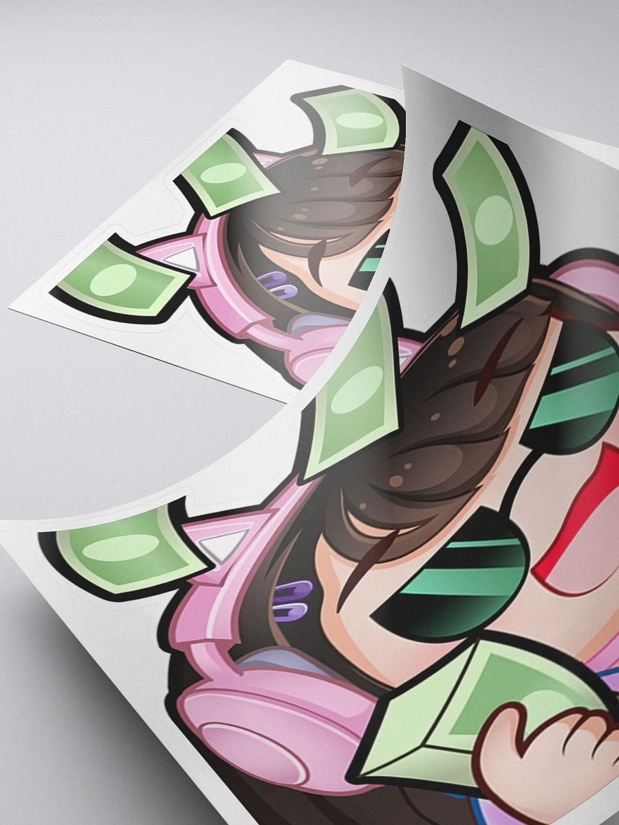 PeachyKat Money Sticker product image (4)