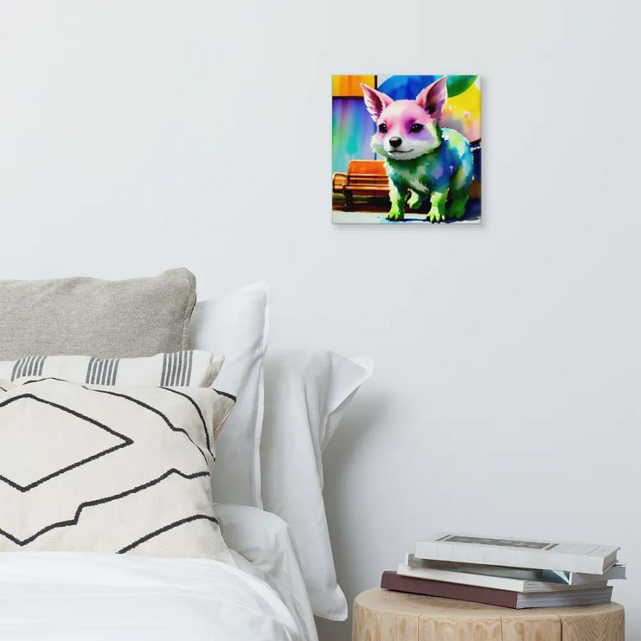 Cute Dog Digital Painting - v10 product image (6)