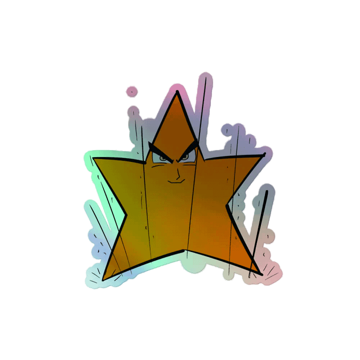 Hallow-graphic Star Sticker Power Star product image (2)