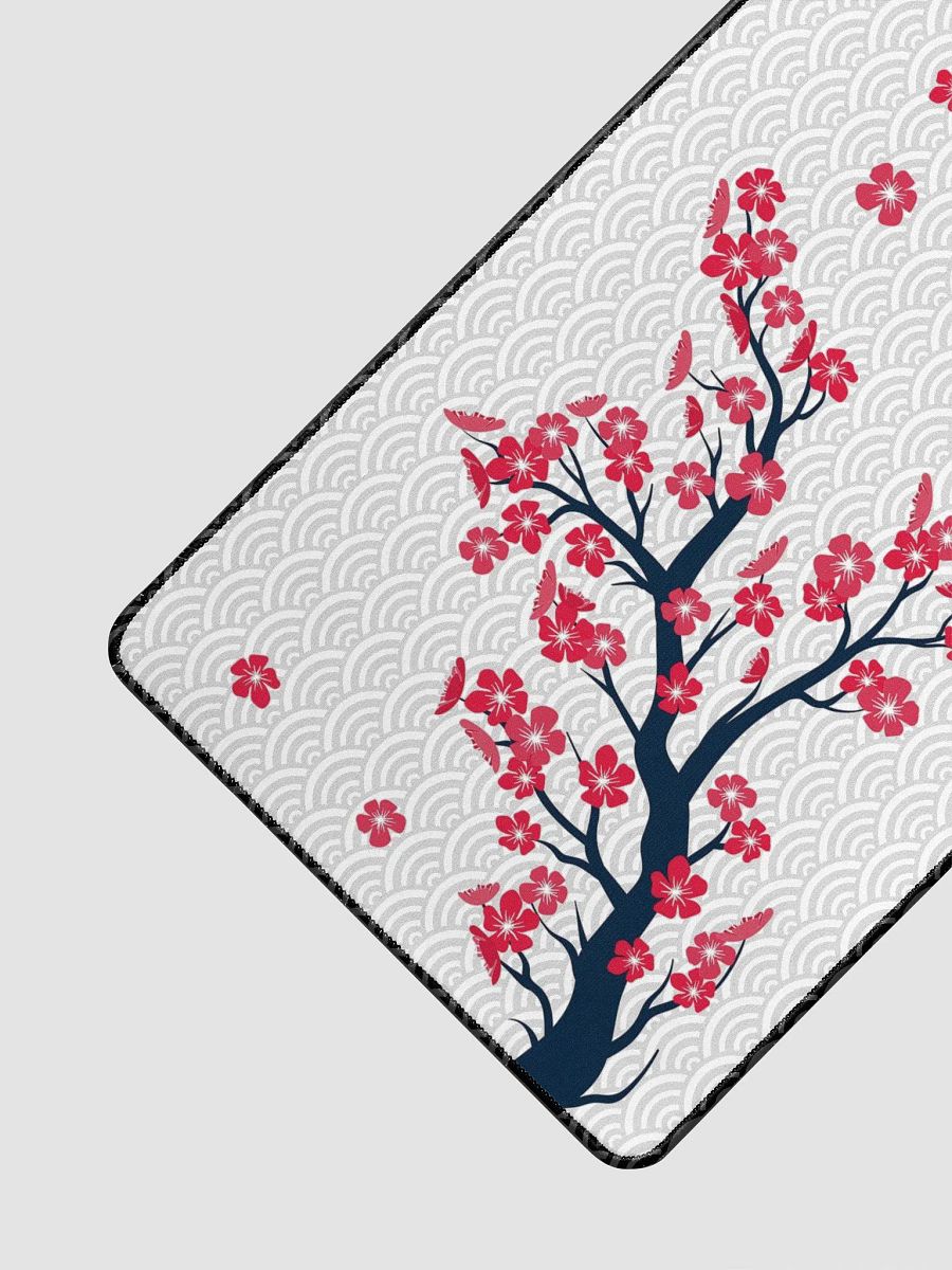 Crimson Bloom Desk Mat product image (3)