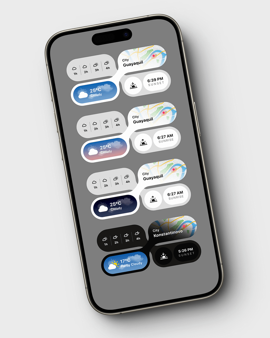 X-Dash Widgy Widget Pack product image (5)
