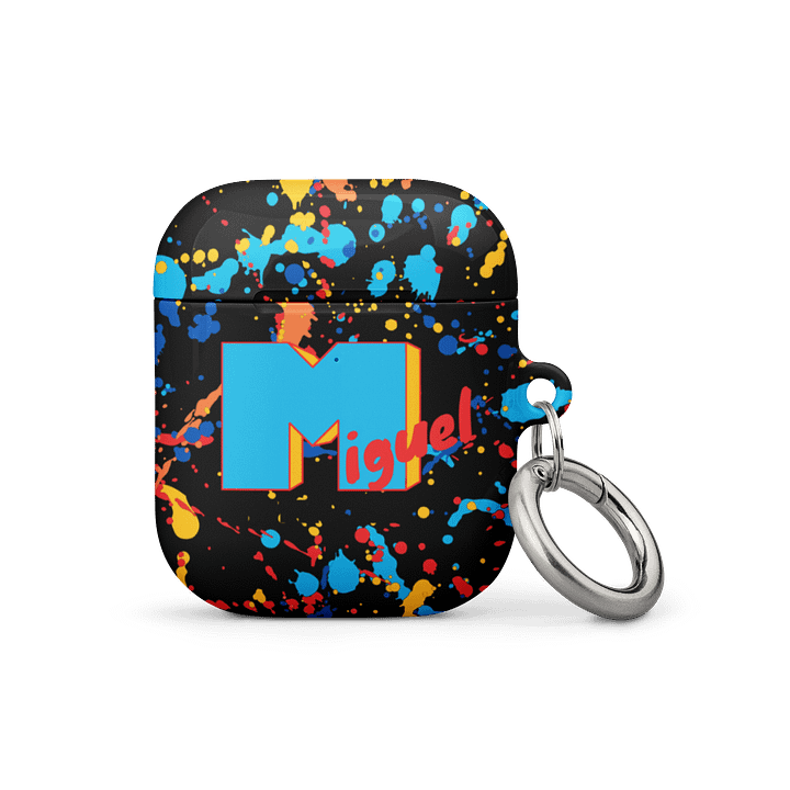 Retro Music Airpods Case - Blue product image (1)