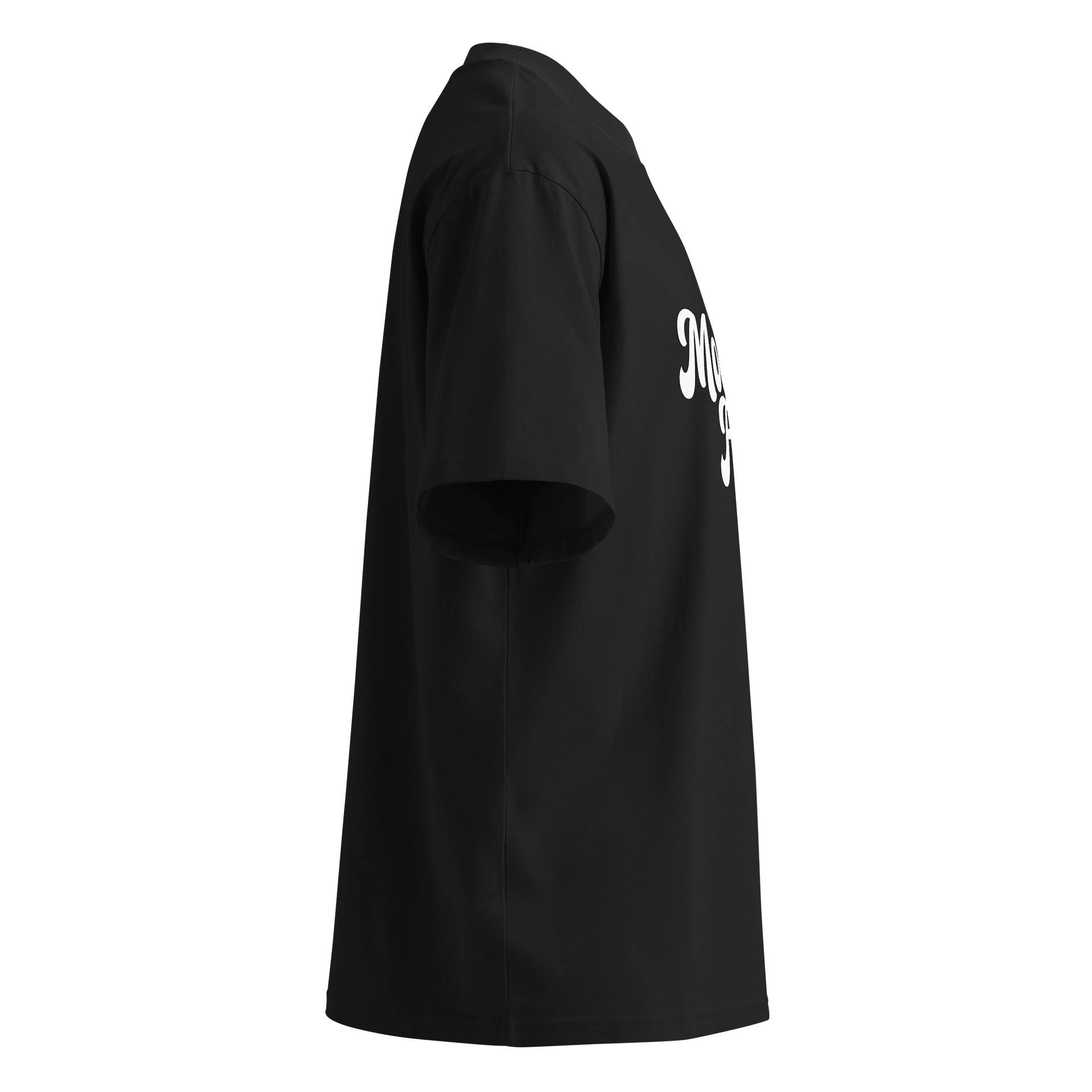 Moodi Foodi Originals – Organic Oversized Tee – Natural Feel - Mayo product image (4)