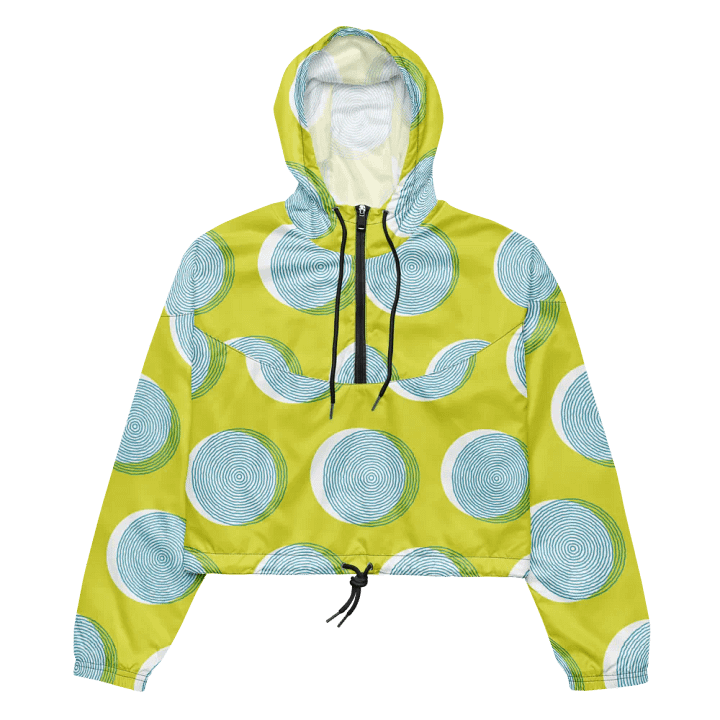 Ripple Effect Cropped Windbreaker product image (2)
