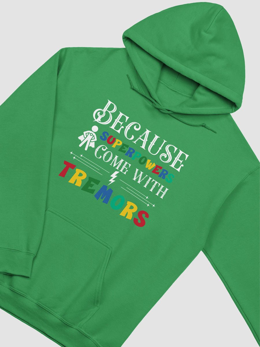 Because Superpowers Come with Tremors. Parkinson Gildan Hoodie product image (4)