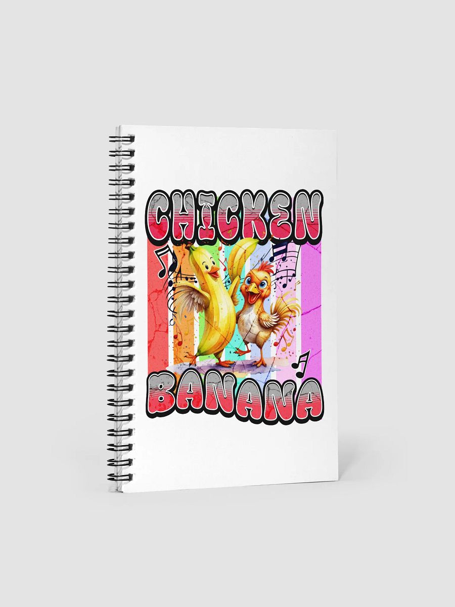 Chicken Banana Spiral Notebook product image (2)