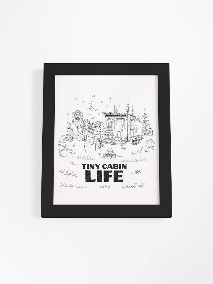 Tiny Cabin Life Poster product image (5)