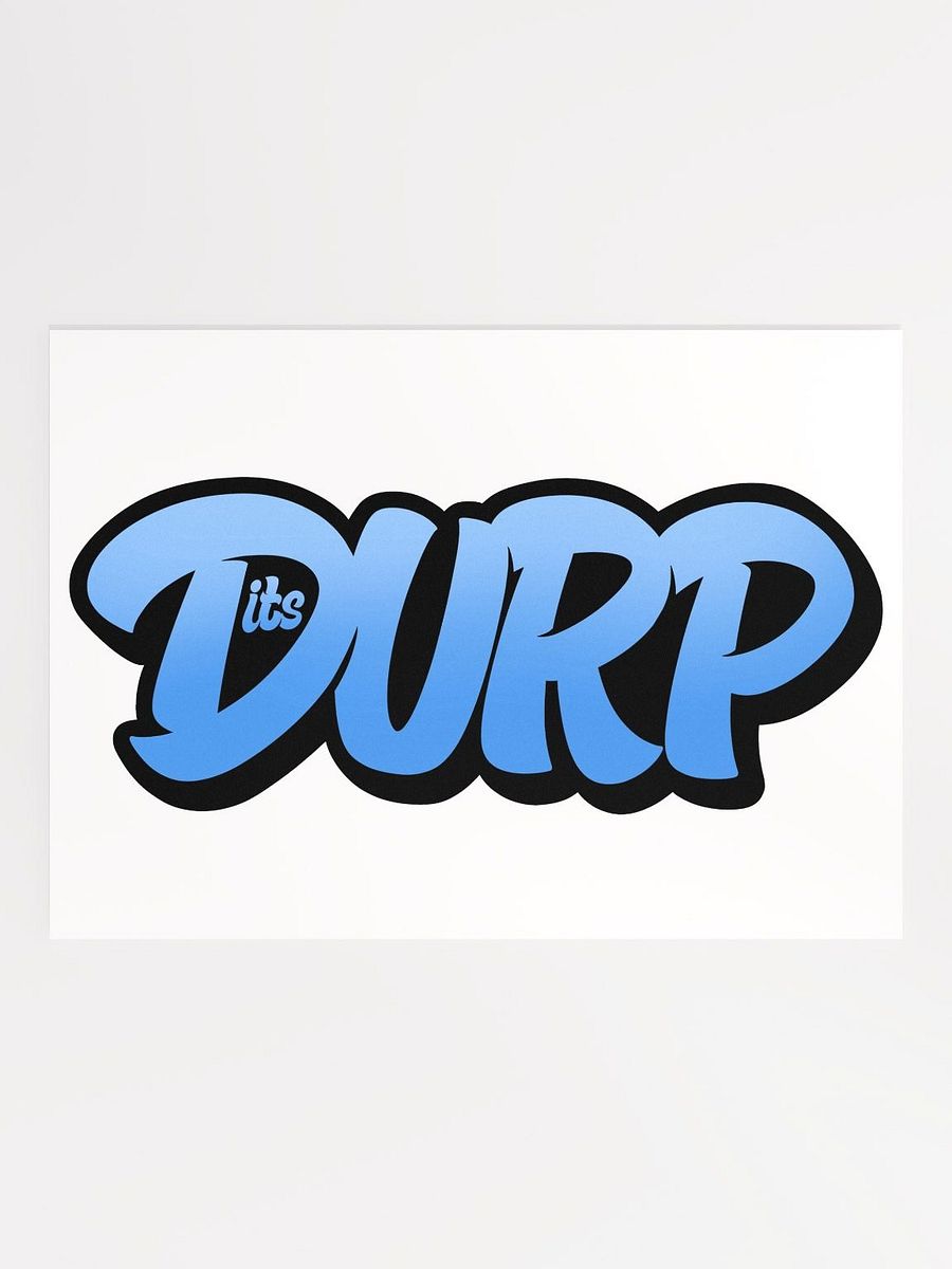 Its Durp grafiti name Poster product image (1)
