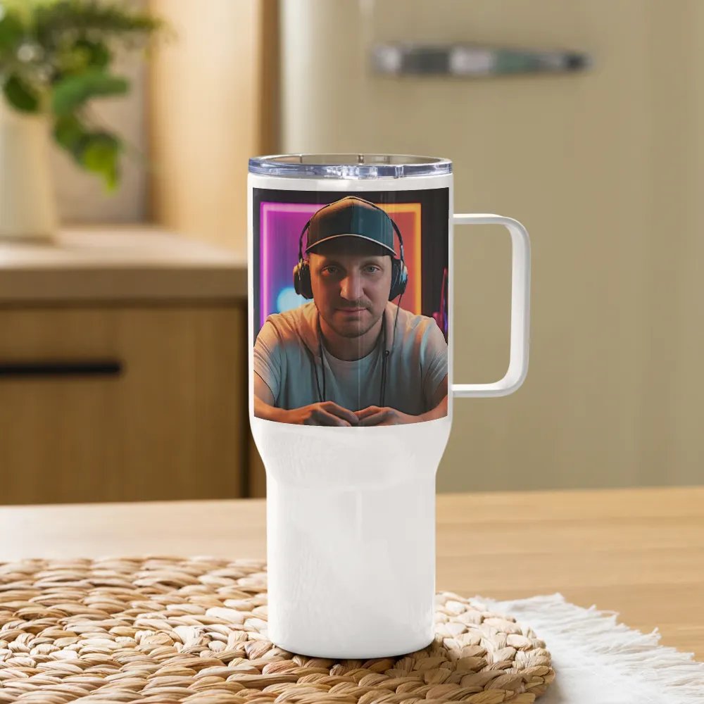 Trink Becher mit Deckel product image (11)