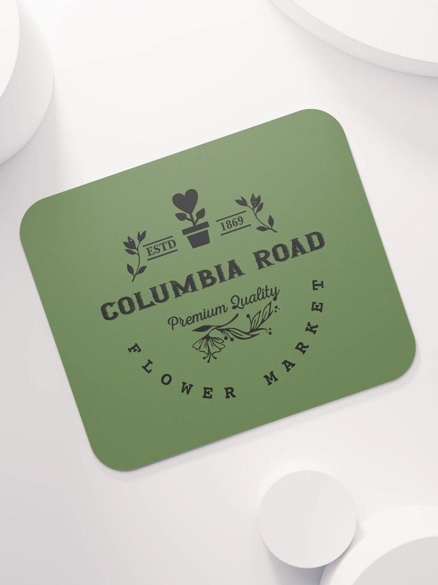 Columbia Road Market Mouse Pad (Green) product image (7)