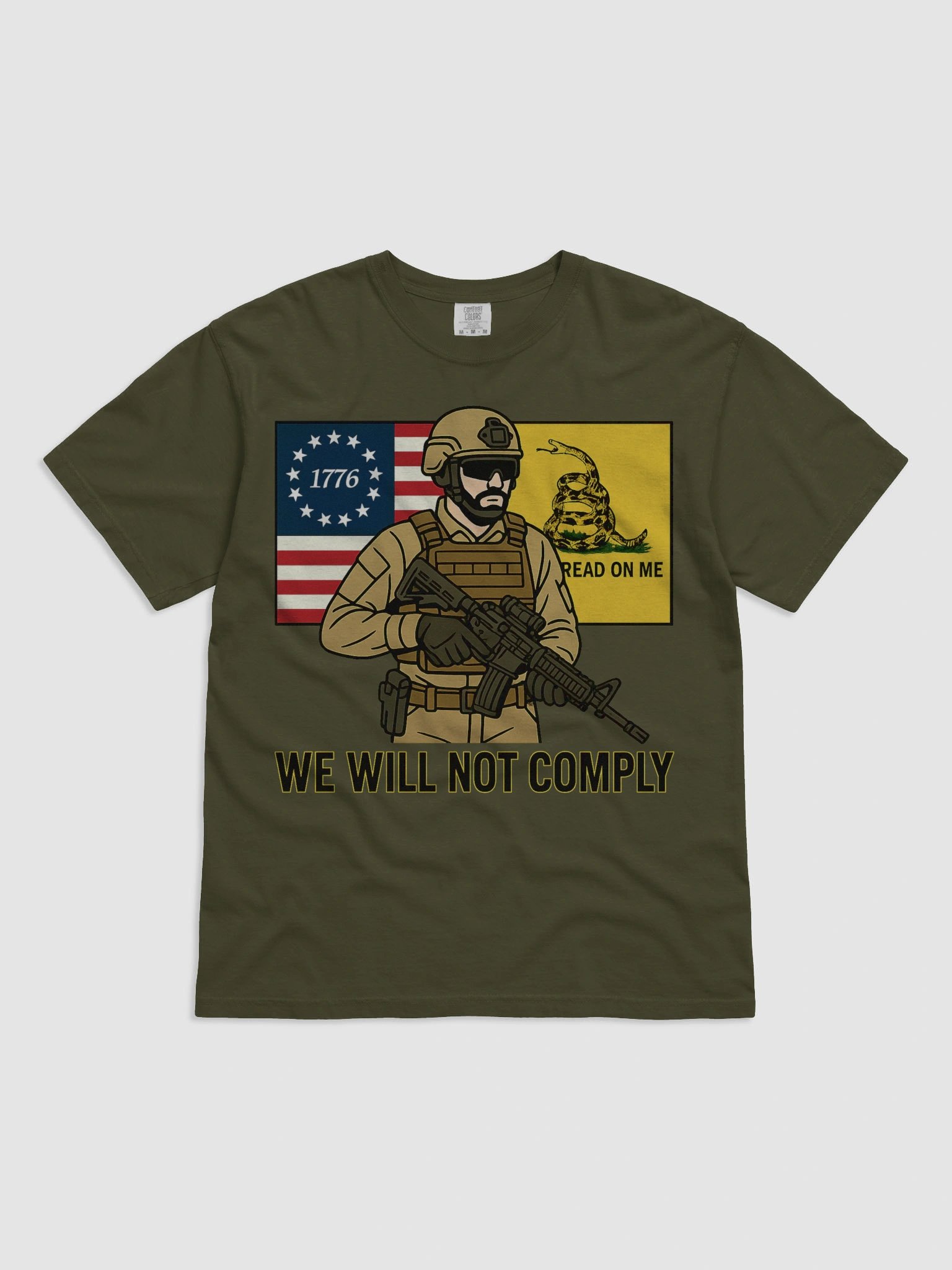 WE WILL NOT COMPLY SHIRT product image (7)