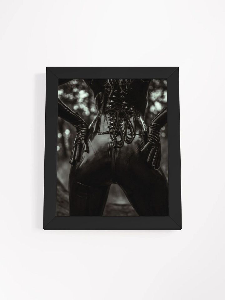 Latex Booty B/W Framed Print product image (1)