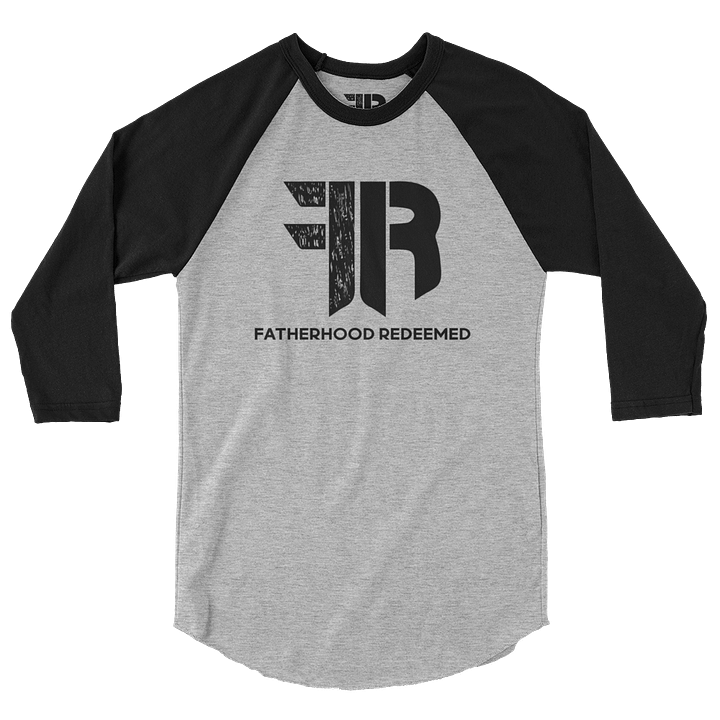 FR CORE LOGO BASEBALL TEE (GRAY/BLACK) product image (2)