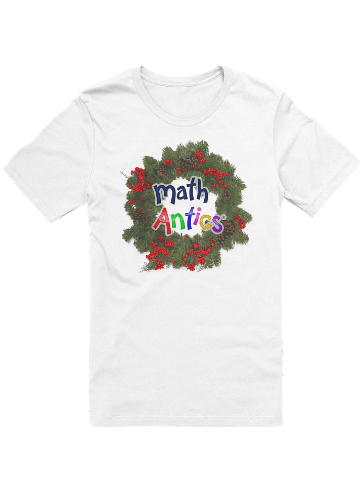 Holiday adult T-Shirt (wreath) product image (1)