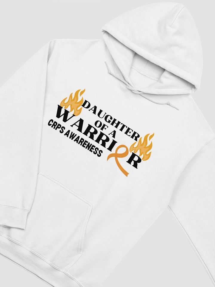 DAUGHTER of a Warrior CRPS Awareness Hoodie- Black Print product image (2)