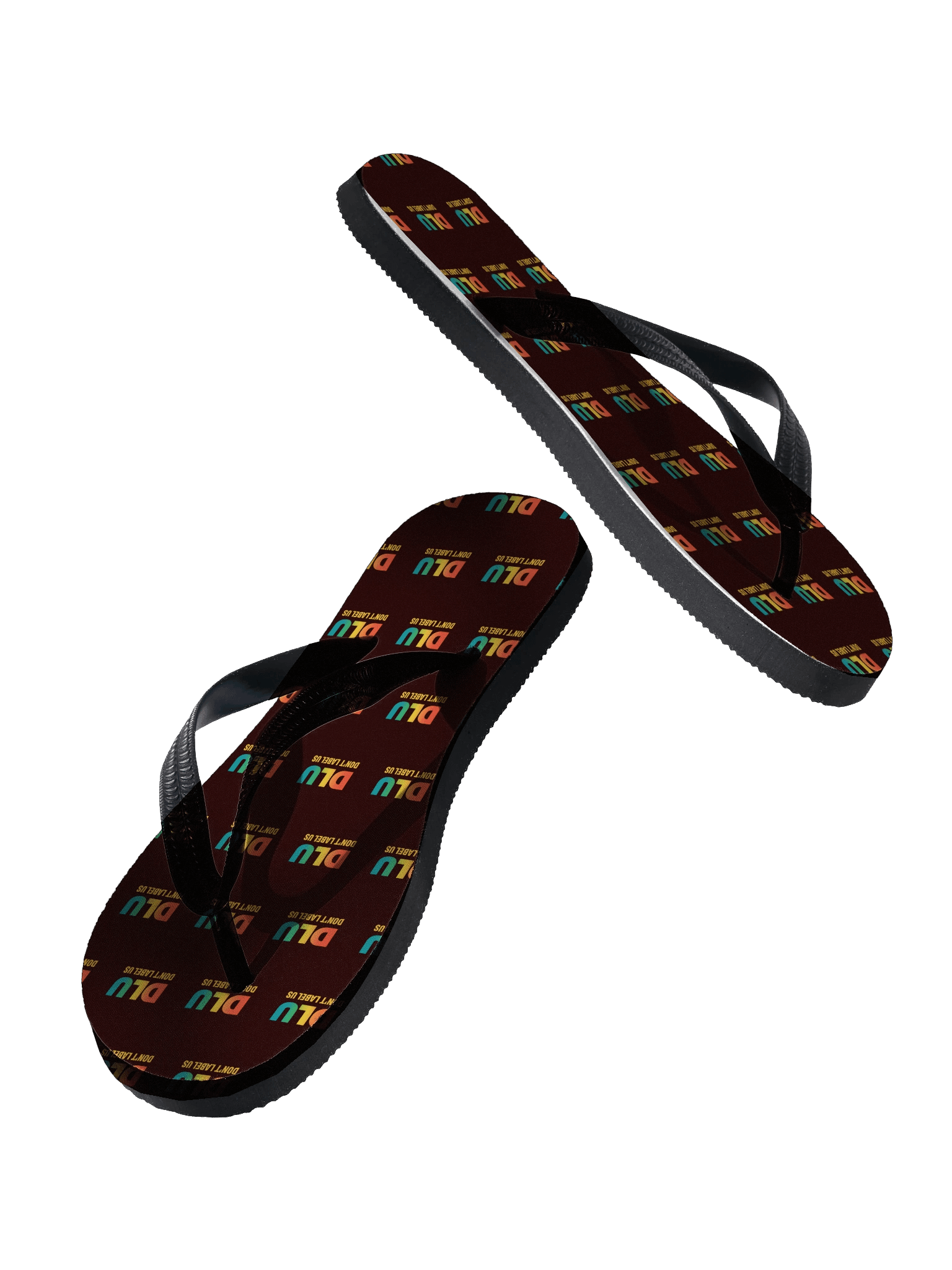DLU DON'T LABEL US Reflection Flip-Flops product image (2)