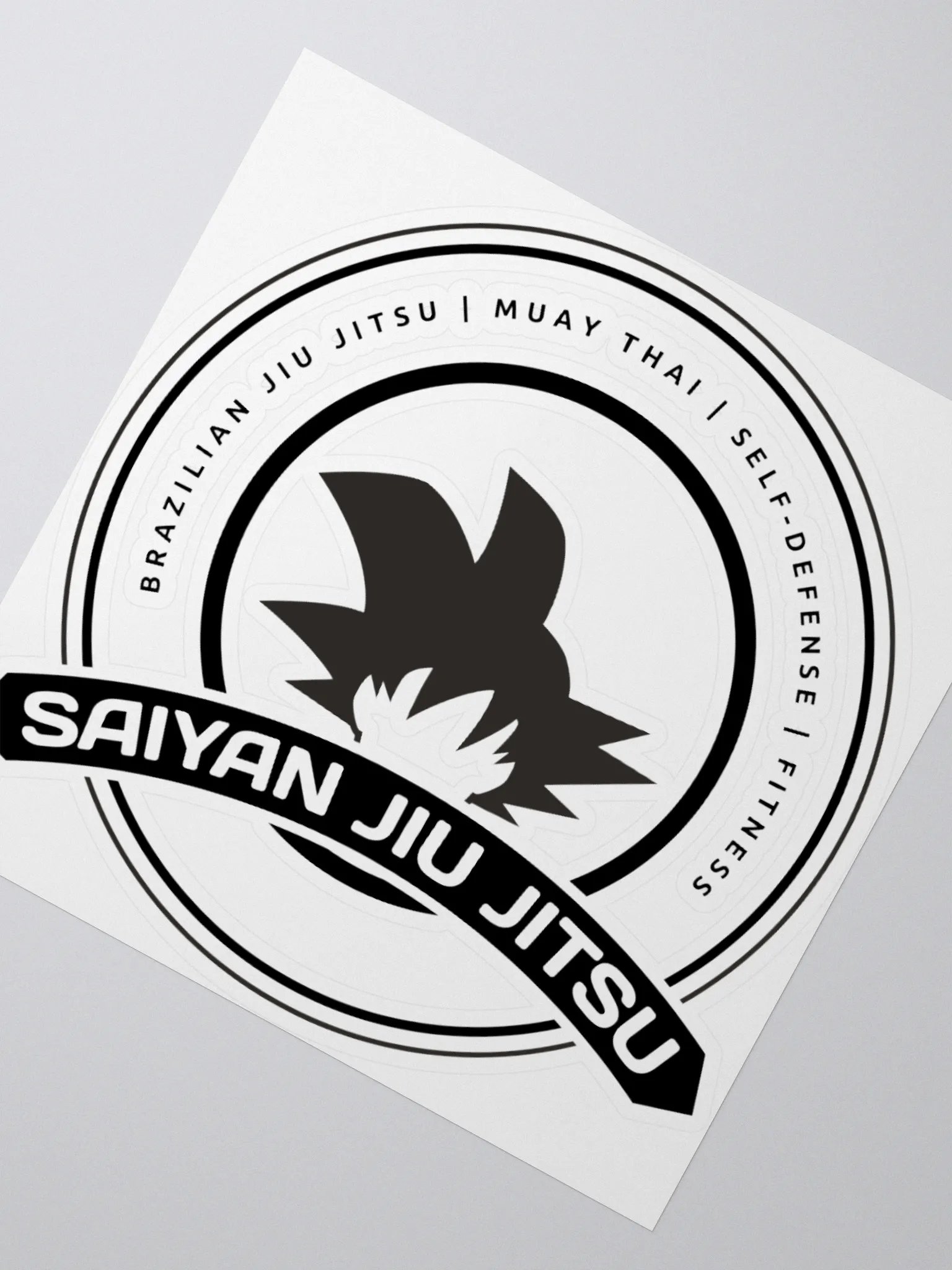 Saiyan Jiu Jitsu Stickers product image (5)