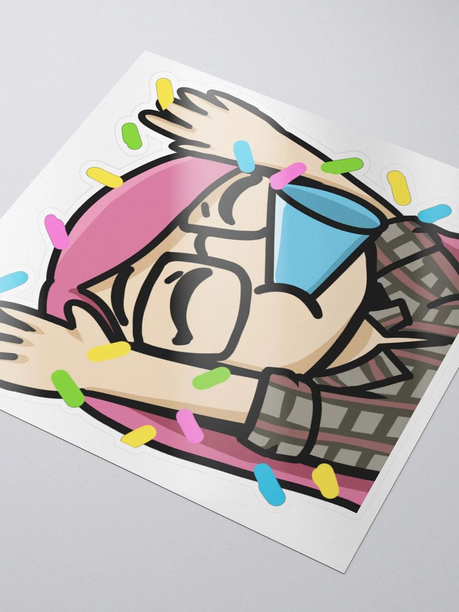 Hype Emote - Kiss Cut Sticker product image (3)