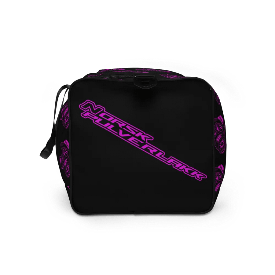 Norsk Pulverlakk Biohazard Chic All-Over Duffle Bag Rosa/lilla product image (9)