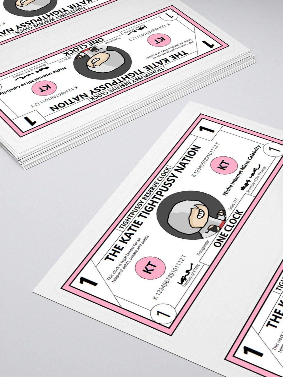 Tightpussy Reserve Clock Stickers product image (4)