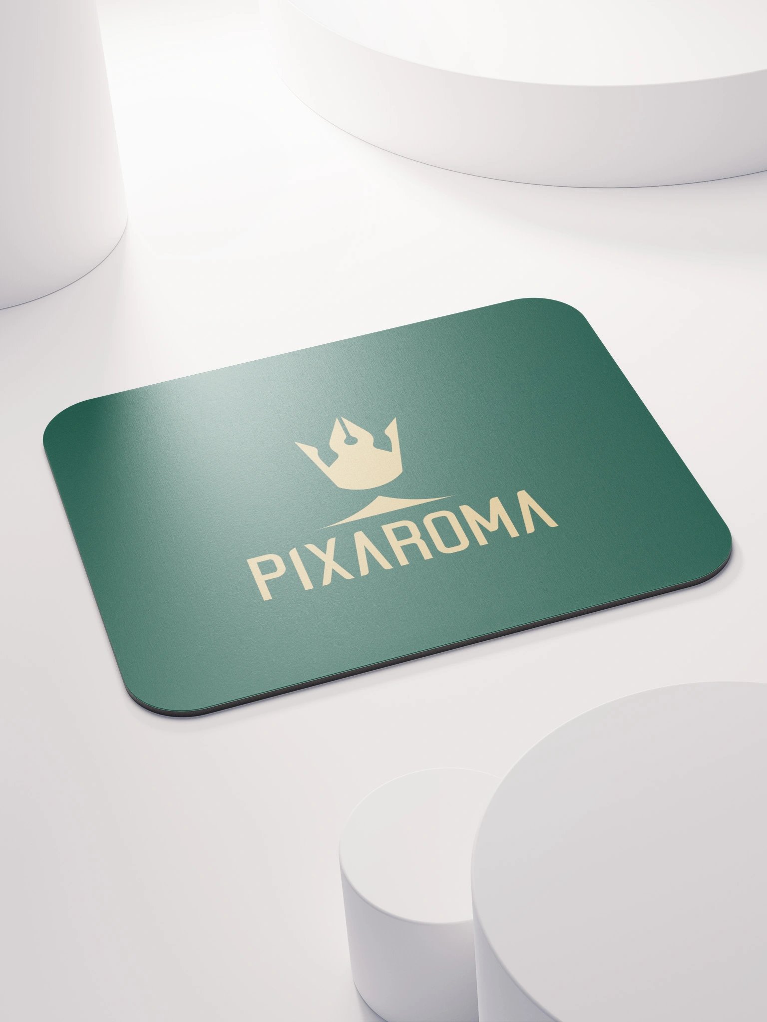 Pixaroma Gold Logo Mouse Pad (Green Edition) product image (4)
