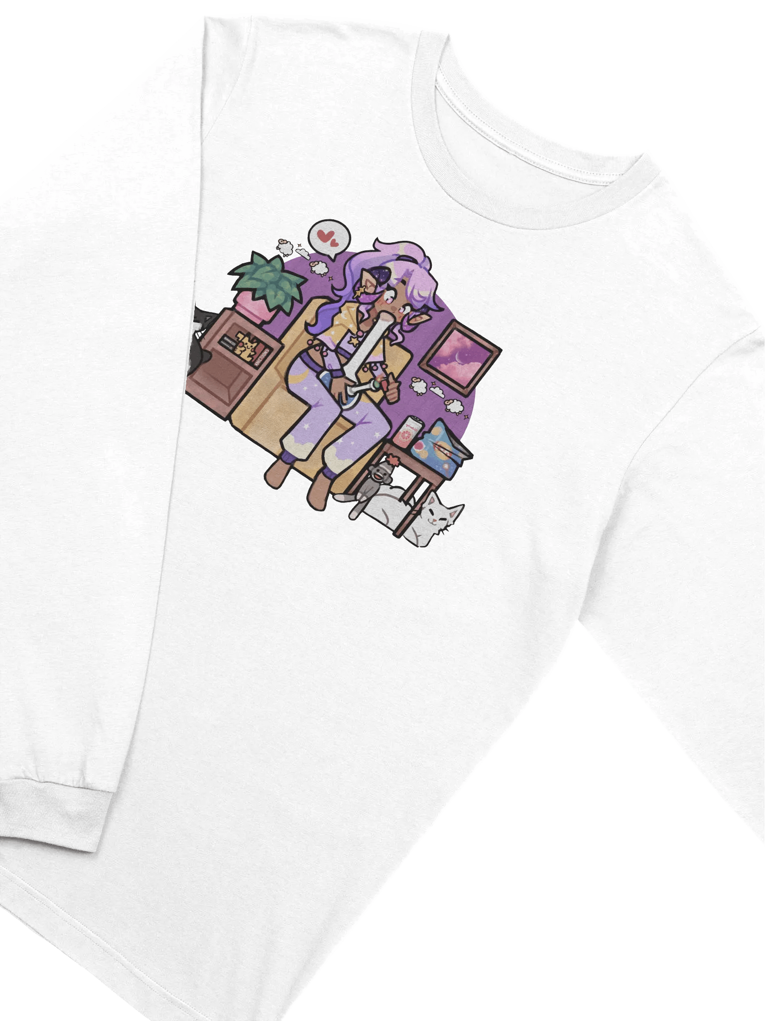 Sheep in the Clouds long sleeve product image (3)