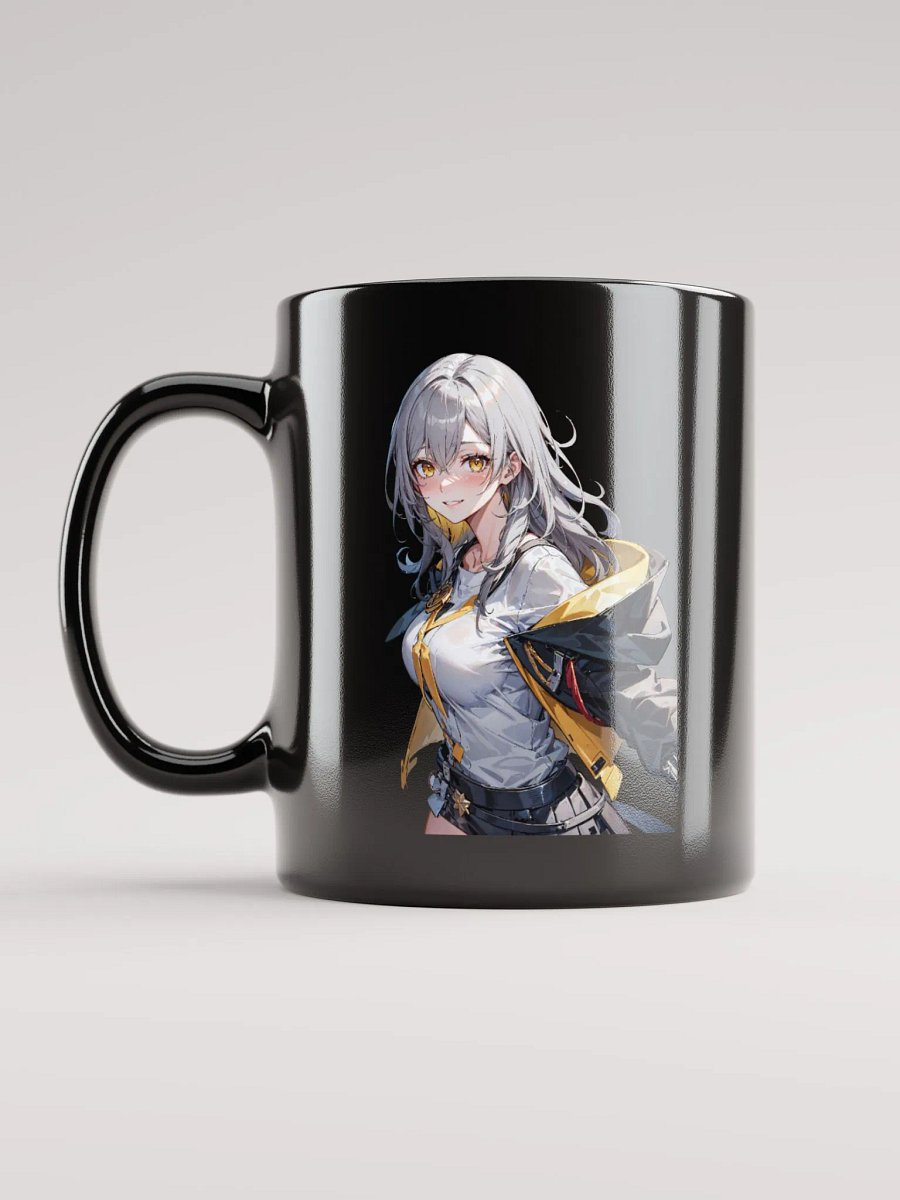 Black Glossy Mug - Trailbazer Female (Honkai Star Rail) product image (1)