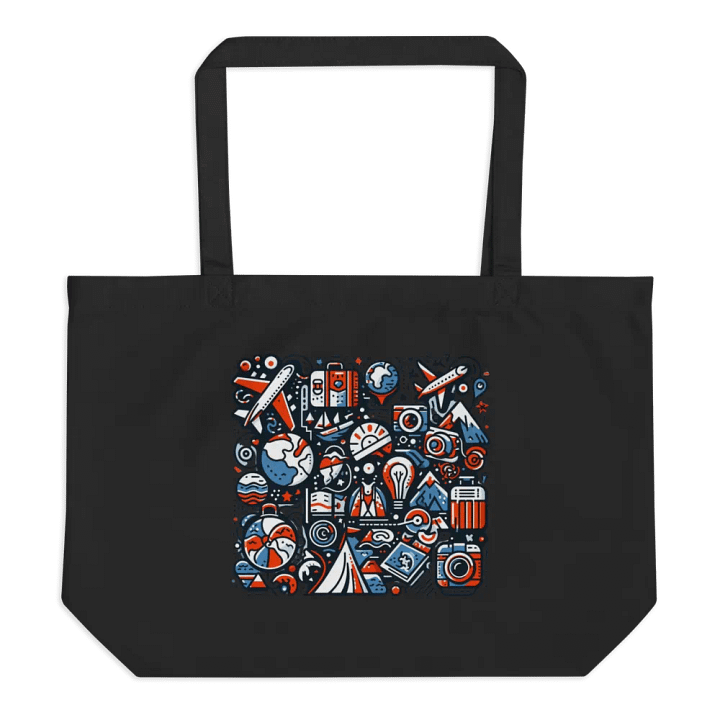 Econscious Organic Cotton Tote | KI-Arbeit schönes Landschaftsdesign product image (1)
