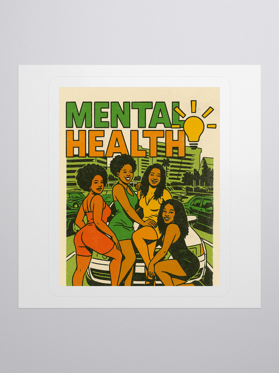Mental Health Baddies Sticker product image (4)
